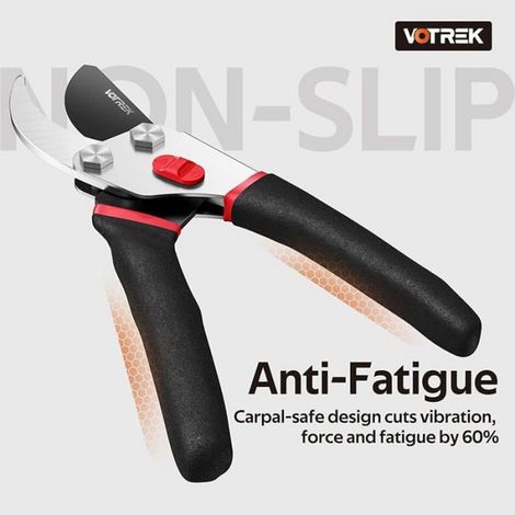 Sécateur Bypass - Lame SK5 - Ressort Scellé - Pour Mains Fragiles - 21,5 cm - 1 Pièce (1/5)