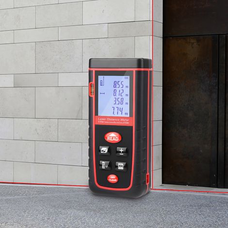 Télémètre laser LCD rz-s 60M, outil de mesure de distance, télémètre (1/5)