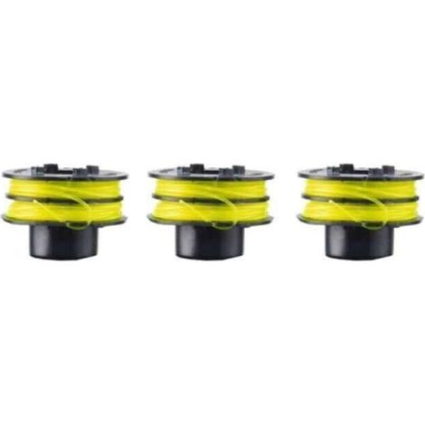 RYOBI Lot de 3 bobines double fil diamètre 1.2mm RAC119 (1/4)