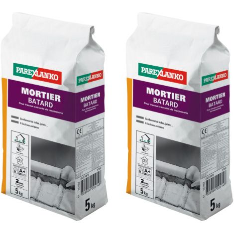 Juego de 2 Morteros Bastardos PAREXLANKO - 5kg