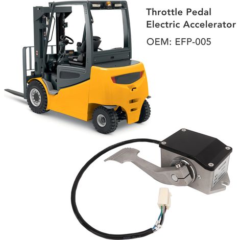 Pédale d'accélérateur électrique EFP-005 de remplacement pour pédale d'accélérateur EV Curtis (1/5)