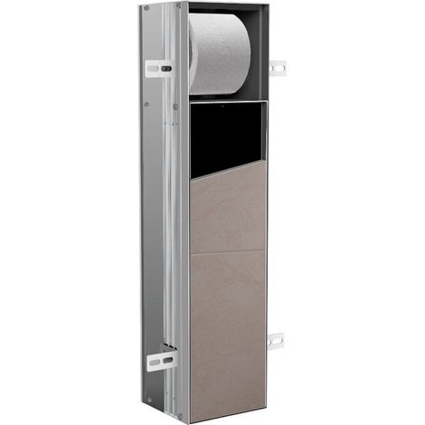 emco asis module plus WC-Modul Unterputzmodell, 658mm, Papierfach (1/4)