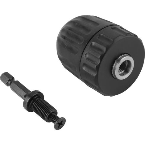 0,8-10 mm selbstsichernder Schnellspannbohrfutter-Adapterhalter für Schlagbohrmaschinen (02) (1/5)