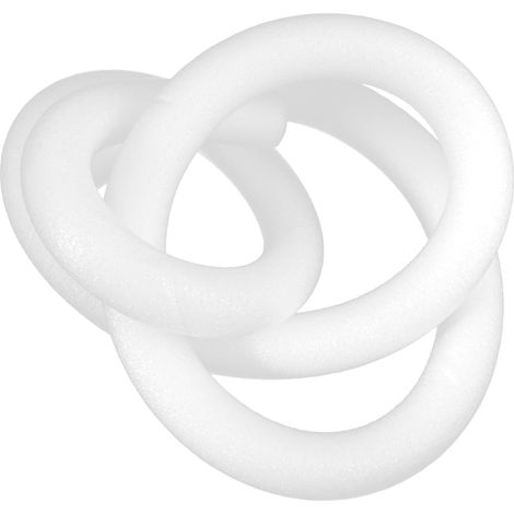 Bande de Mastic de Calfeutrage en Mousse Souple Epe Blanche Ronde Flexible de 2m, Simple à Couper pour Joints de Porte et Fenêtre, Isolation et Étanchéité (1/5)