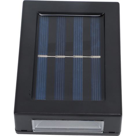 Applique murale solaire LED étanche IP65, éclairage vers le haut et vers le bas, lampe d'extérieur pour jardin, 1,2 V, 5 W, lumière chaude (1/5)