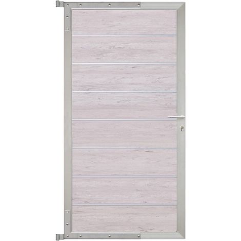 GOTLAND-Tor-Komplettset 90 x 175 cm, sand/silber