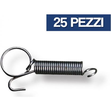 MOLLA GANCIO CHIUSURA GABBIE CONIGLI POLLI PZ.25 (15019/25)