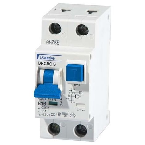 Doepke DRCBO 3 B16 Disyuntor Diferencial 16A 230V