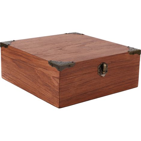 Coffre à cigares rétro en métal fait main, portable, pratique et résistant à l'usure, pour père, mari, amis (1/5)