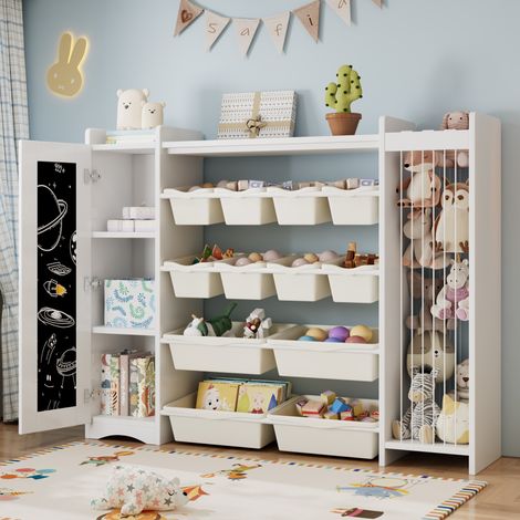 Armoire de salle de bains murale 60 × 20 × 52 cm MDF chêne, 2 portes - CHICFURN (1/5)
