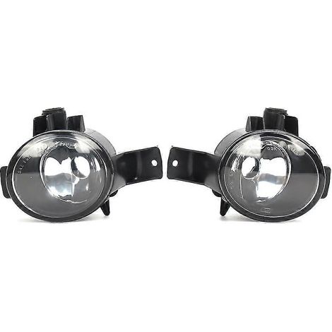 Lot de 2 feux antibrouillard avant pour voiture (sans ampoules), compatibles avec BMW X6 E71 E72 (2012-2013), références : 63177187629 et 63177187630 (1/5)