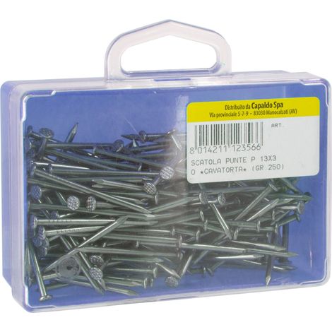 SC SCATOLA CHIODI T. PIANA L. L. 17X30 CAVATORTA 250 G- 5,0 pz