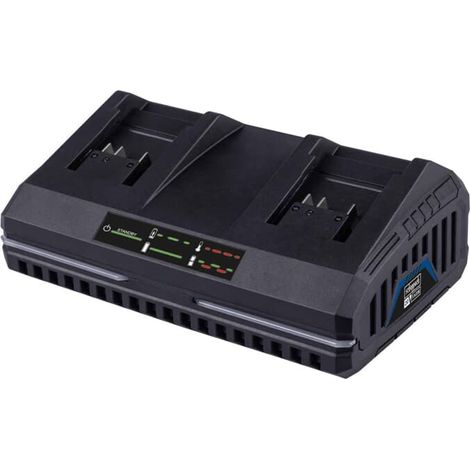 Doppeltes schnellladegerat 20V fur 2,0/4,0 Ah Akku ixes serie Scheppach sdbc4.5a (1/5)