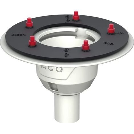 ACO Scarico a pavimento Passavant DN50 90 gradi/1,0l/s/superficie a pressione/senza WS/epossidico, 5151.60.20