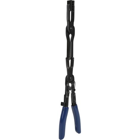 Pince à collier de serrage longue universelle en métal avec poignée confortable et embouts en croix pour l'entretien automobile (1/5)