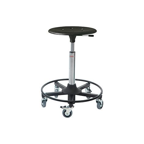 Taburete para soldadura y montaje  asiento de plástico