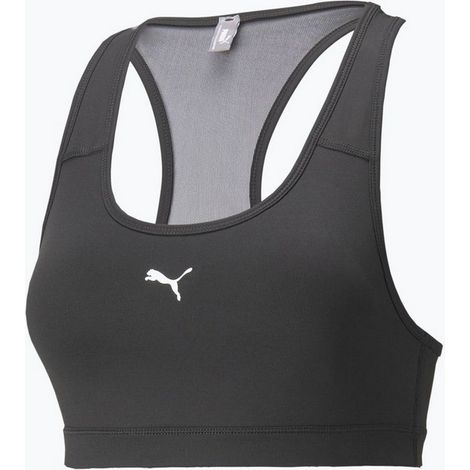Puma MID Impact 4KEEPS Grafik-Sport-BH für Damen, schwarz, 52030606 R M (1/5)