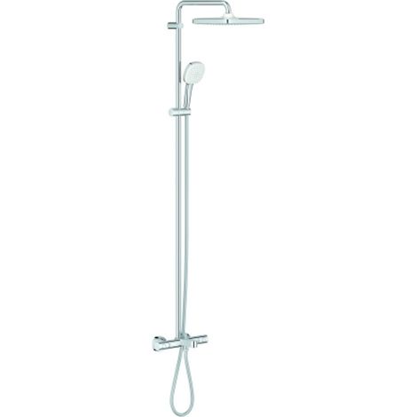 GROHE Sistema doccia Tempesta 250 Cube 266911 miscelatore termostatico per vasca T. 250 Cube cromo, 26691001