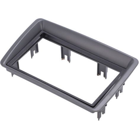 Panel de control central para radio de coche con reproductor de CD, marco del salpicadero, repuesto para FIAT Panda 2003 – 2012 (1/4)