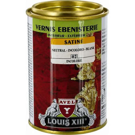 Vernice satinata per legno Luigi XIII 250ml incolore.