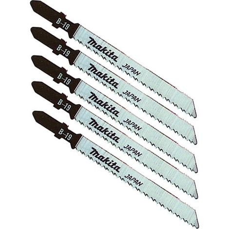 Makita Stichsägeblatt konisch Kunststoff Furnier B-19 A-85715 5 Stück Sägeblatt