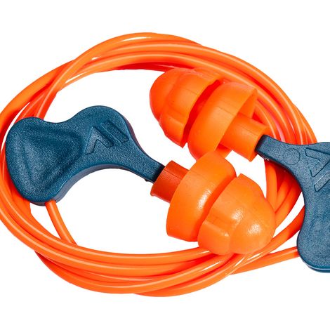 Tappi per le orecchie Easy Fit Tpr (50 Paia) - Arancione - Portwest