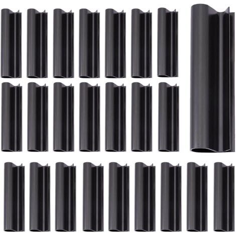 Clips de Couverture de Piscine d'hiver, 24 Pièces Coupe-Vent Clips pour Bâche de Piscine, Clip Fixation de Bache Piscine (1/5)