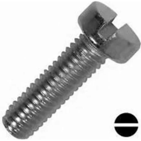 Schrauben ultima machine screws Vollgewinde Schlitzkopf