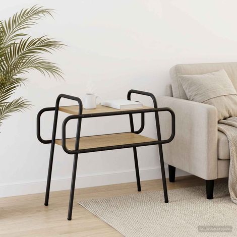 Tavolino da salotto Rovere Sonoma 60 x 30 x 51 cm vidaXL (1/5)
