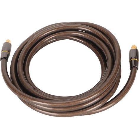 Câble optique numérique fibre audio professionnel, prise en charge plug and play, pour enceintes et système home cinéma, 3m/9,8ft. (1/5)