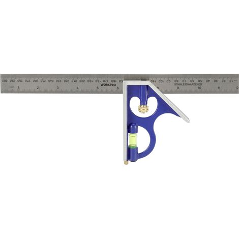 WorkPro WP264002 Aluminium-Kombinationswinkel 300 mm (1/5)