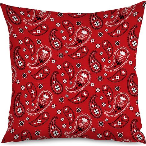 Housse de coussin motifs mosaïque, bohème (1/5)