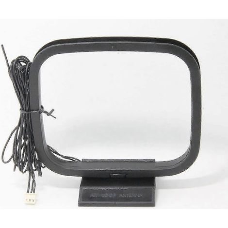 Antenne cadre FM/AM avec mini-connecteur 3 broches pour systèmes récepteurs AV stéréo Sony et Sharp 2025 (1/5)