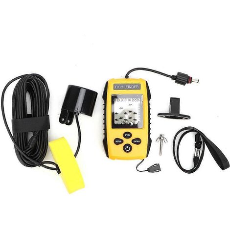 Sondeur de pêche portable TL88 avec écran LCD et capteur sonar (1/4)