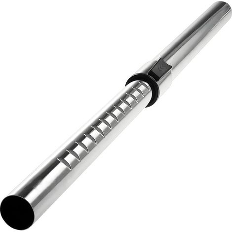 Tube Télescopique Aspirateur 32mm - Acier Chromé - Extension Réglable Clic - Universel (1/5)