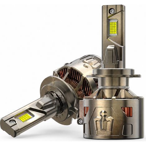 Bombilla LED para faro de coche 9007, 330 W, 33000 lm, acabado bronce, REDSEA (1/5)