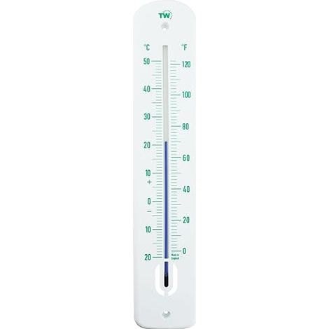 Grand thermomètre extérieur – 380 mm thermomètre de jardin extérieur pour une utilisation dans le jardin, serre, patio, terrasse (1/5)