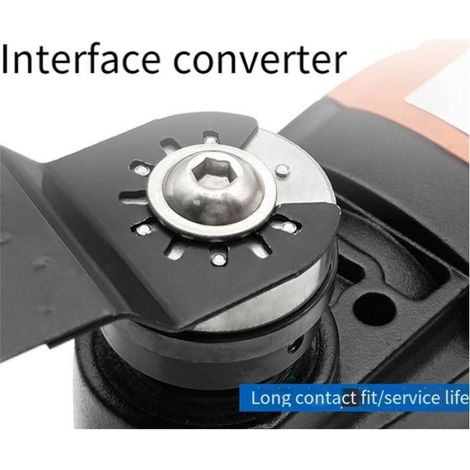 2 Ensembles de Convertisseurs pour Adaptateur Starlock, Système Star Lock, Outils Électriques, Adaptateur de Lame de Scie