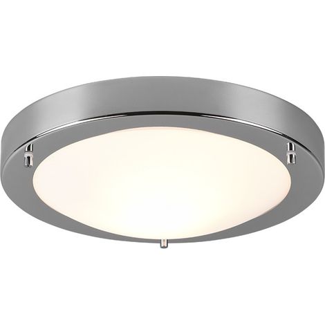 Plafoniera da Bagno Tonda Cromo 28W Vetro 32 cm Condus GD Trio (1/5)