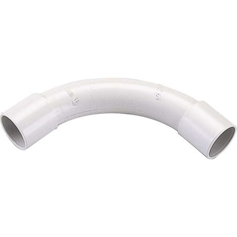poly pool - curva a 90° per tubi rigidi ø 20 mm ip40 grigia