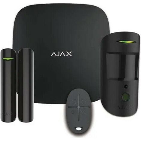 Ajax kit antifurto HUB2 + GSM(2G) + LAN + MOTIONCAM - nero - 38173 - 20291