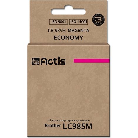 Actis KB-985M Ink cartridge (replacement for Brother LC985M Standard 19.5 ml magenta)