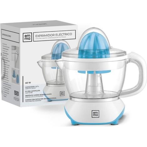Spremiagrumi Elettrico Colore Blu 40 Watt 0,7 Litri Emma (1/2)