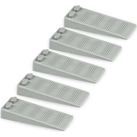 Soft rubber door wedges – Set of 5, adjustable height, non-slip, non-toxic and odorless (1/5)