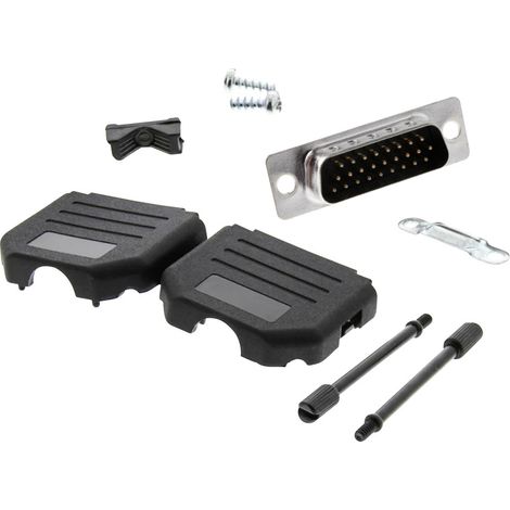 MH Connectors  MHDPPK15HD26MS-K D-SUB Stiftleisten-Set 180 ° Polzahl: 15 Lötkelch 1 St.