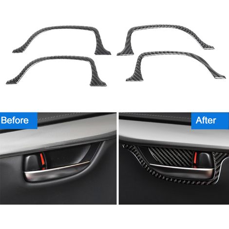 4-teiliges Interieur-Türgriff-Abdeckungsset aus Kohlefaser, passend für Lexus NX 200, 200t, 300h (Baujahre 2014–2019) (1/5)
