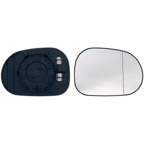 Verre de rétroviseur droit bleu chauffant asphérique Mercedes ML (W163) phase 1 1998-2001