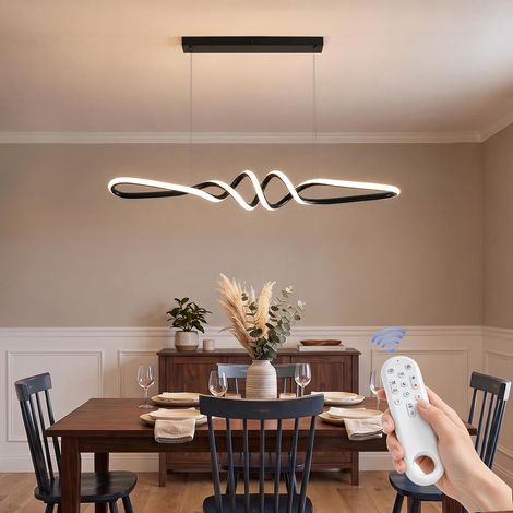 90CM LED Lustre Suspension, 40W Suspension Luminaire LED Dimmable (1/5)