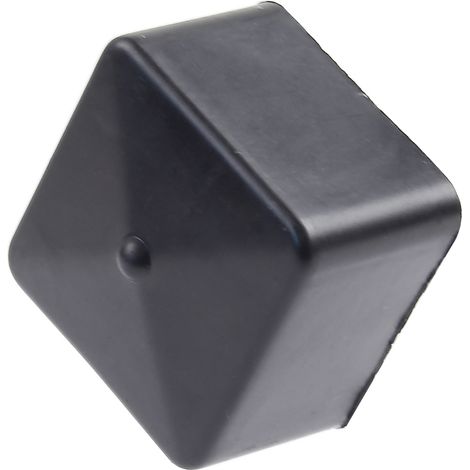 Wiltec Ersatzteil für Plattenheber schwarz - Abdeckkappe - Ersatz für Paneelheber Höhe 140-350 cm, max. Breite 2,90 m, Trockenbau Montagehilfe 1-Mann-Bedienung