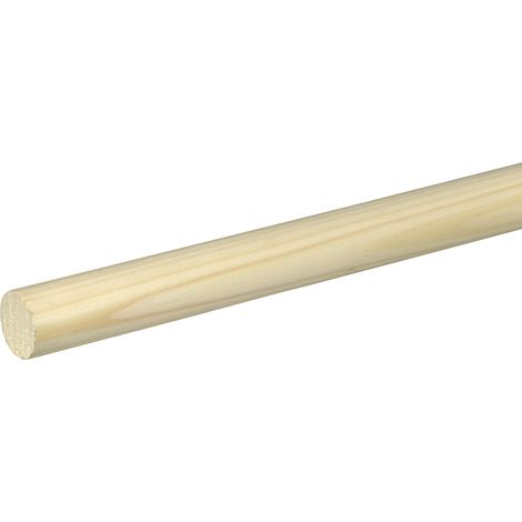FN Neuhofer Rundstab 100 cm 28 x 28 mm Fichte oder Kiefer Leisten (1/3)
